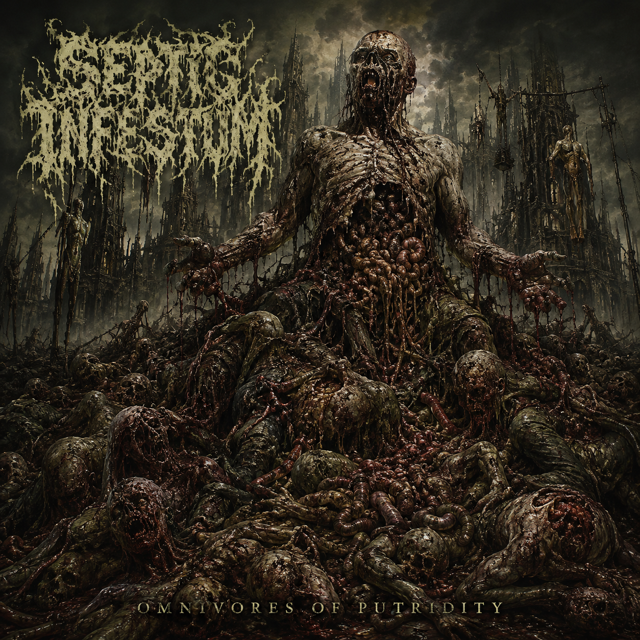 Cover von Septic Infestum - Gorecrusher